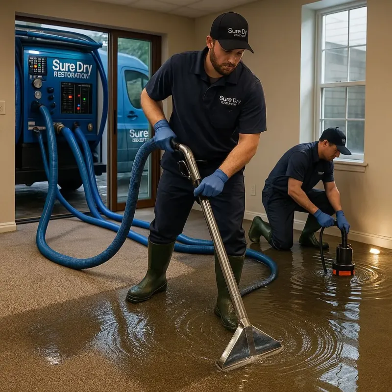 Water Extraction and Removal process in Las Quintas Fronterizas Colonia, TX
